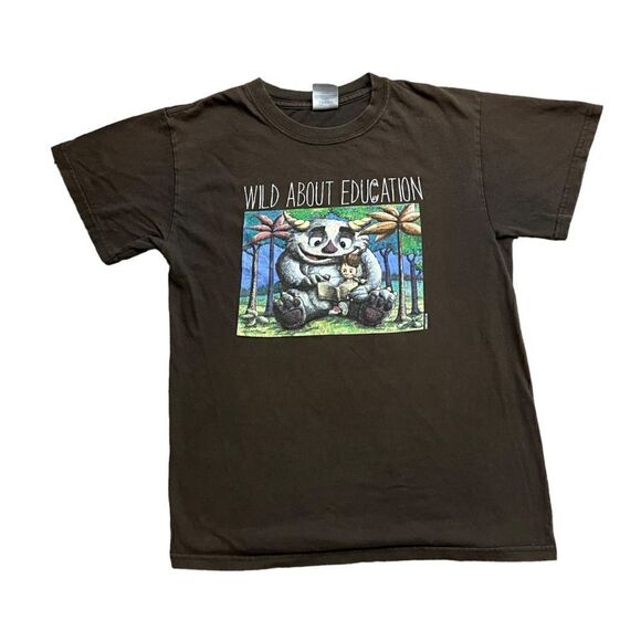 Where The Wild Things Are: Wild About Education  Shirt - Picture 1 of 6